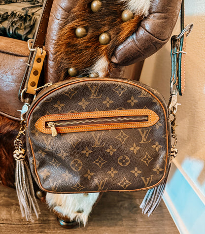 Boujee Louis Senlis Shoulder Bag