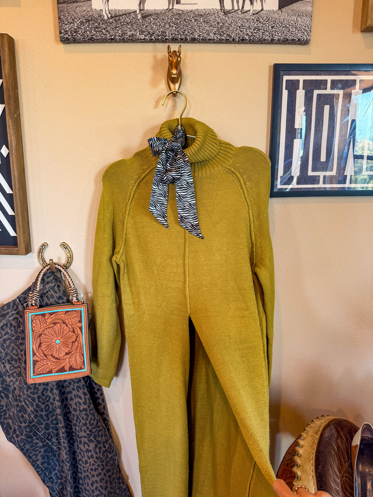Chartreuse Drifter Maxi Sweater