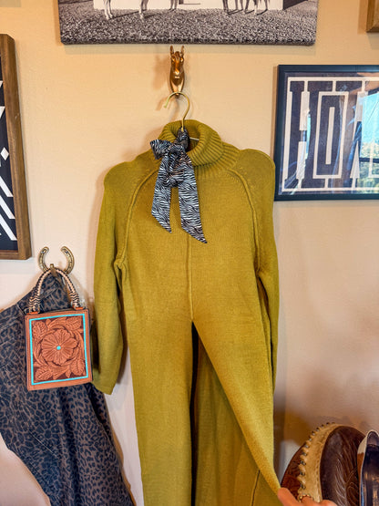 Chartreuse Drifter Maxi Sweater