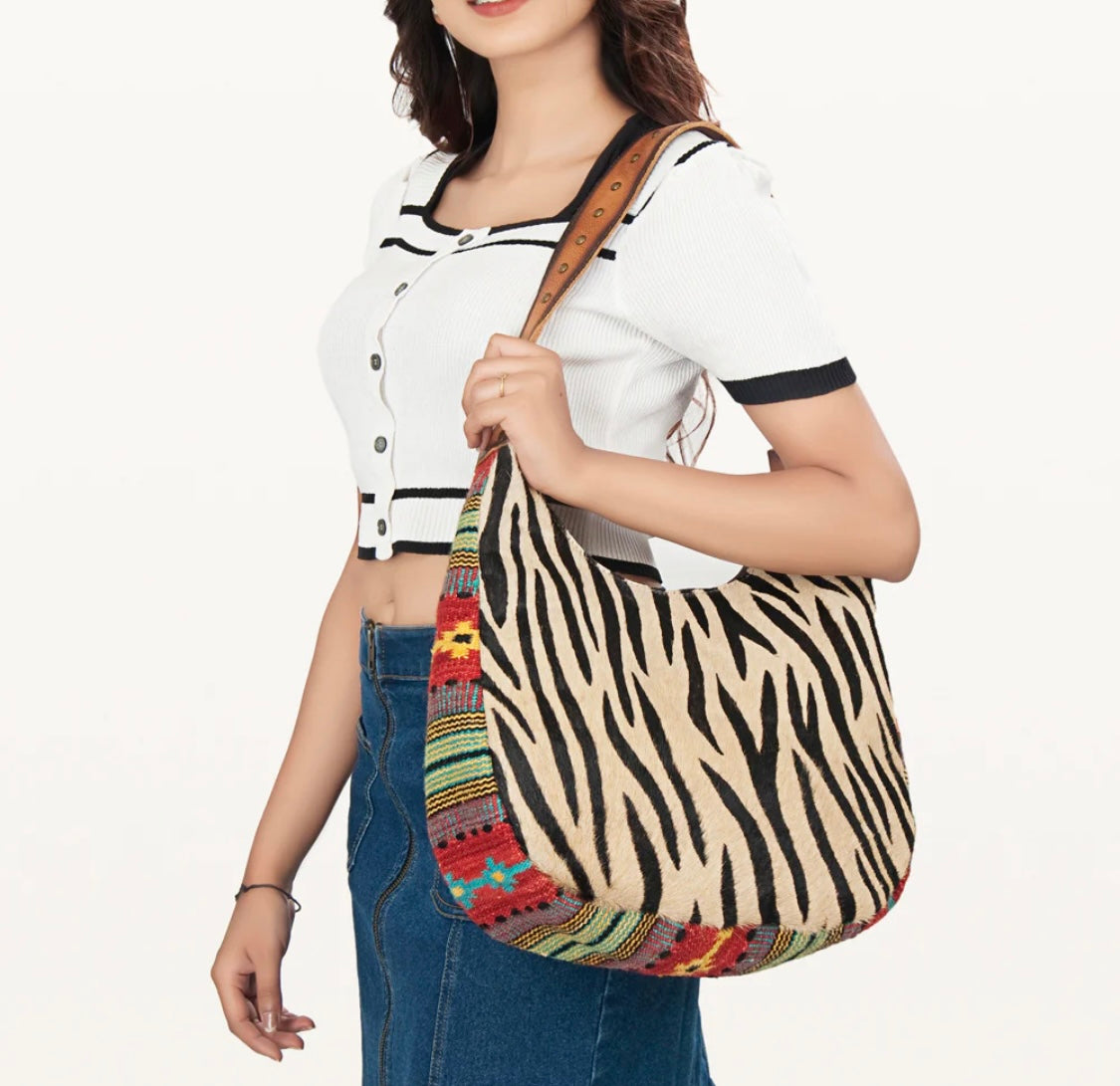 Wild Hippie Hobo Tote