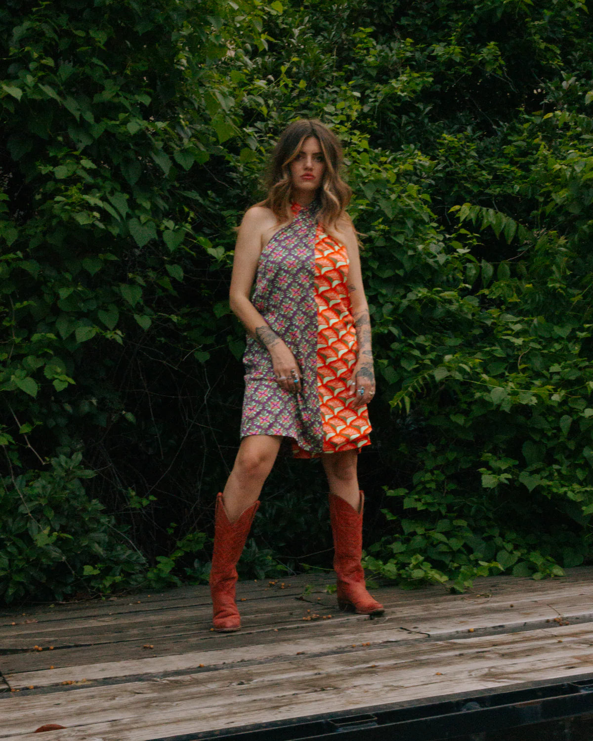 Lady The Brand Land Split across Dress