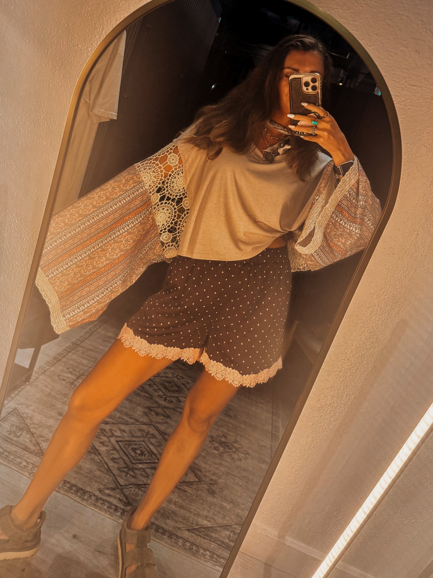 Bell Hippie Sleeves Top