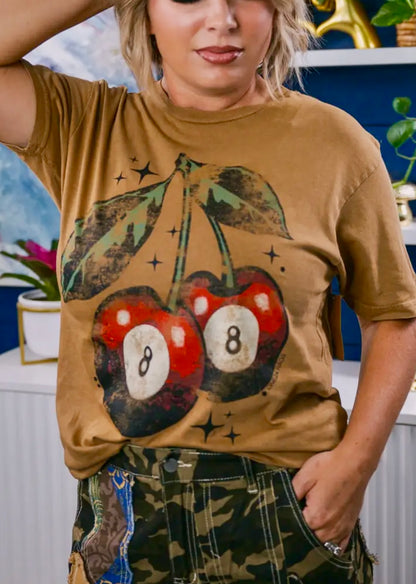 Ruby Eights Cherry Tee