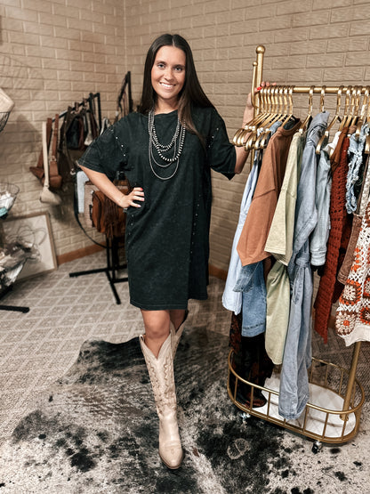 RAGGED RAMBLER T-SHIRT DRESS