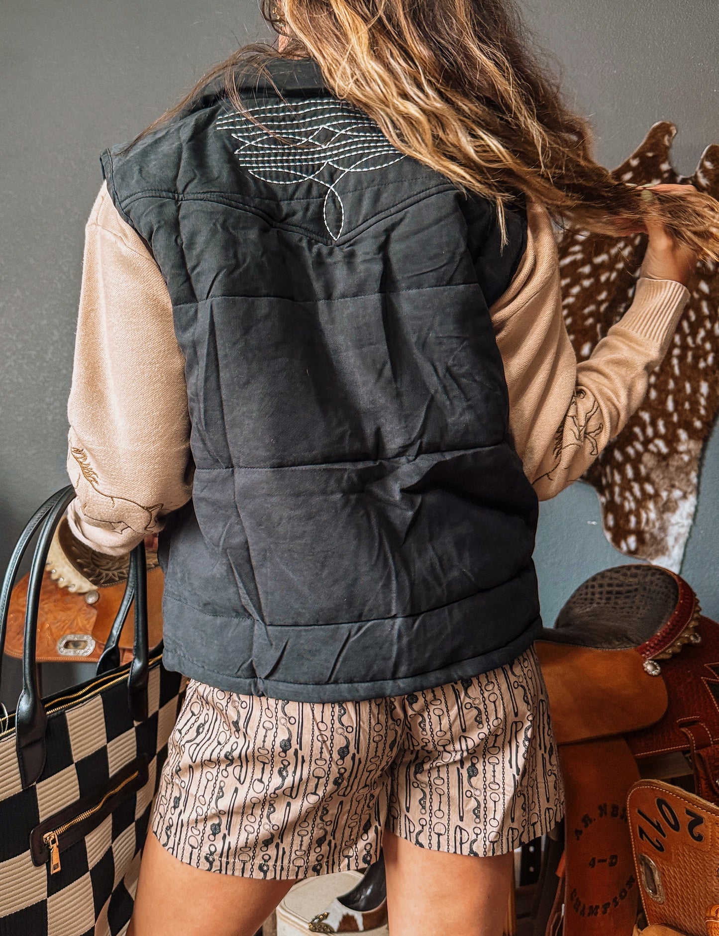 Boot Stitch Vest (4 colors)