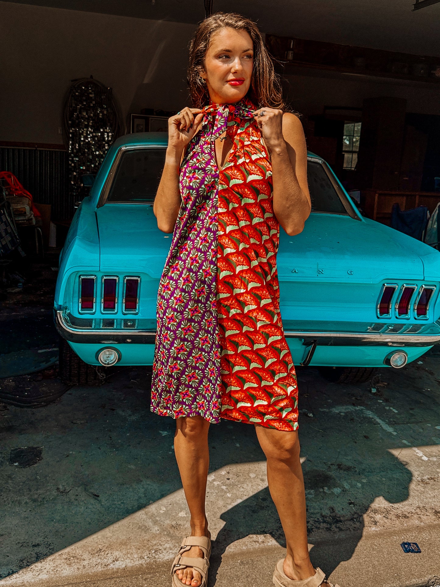 Lady The Brand Land Split across Dress