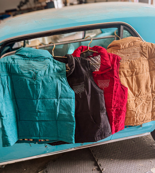 Boot Stitch Vest (4 colors)