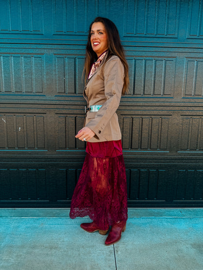 Camel Cowgirl Blazer