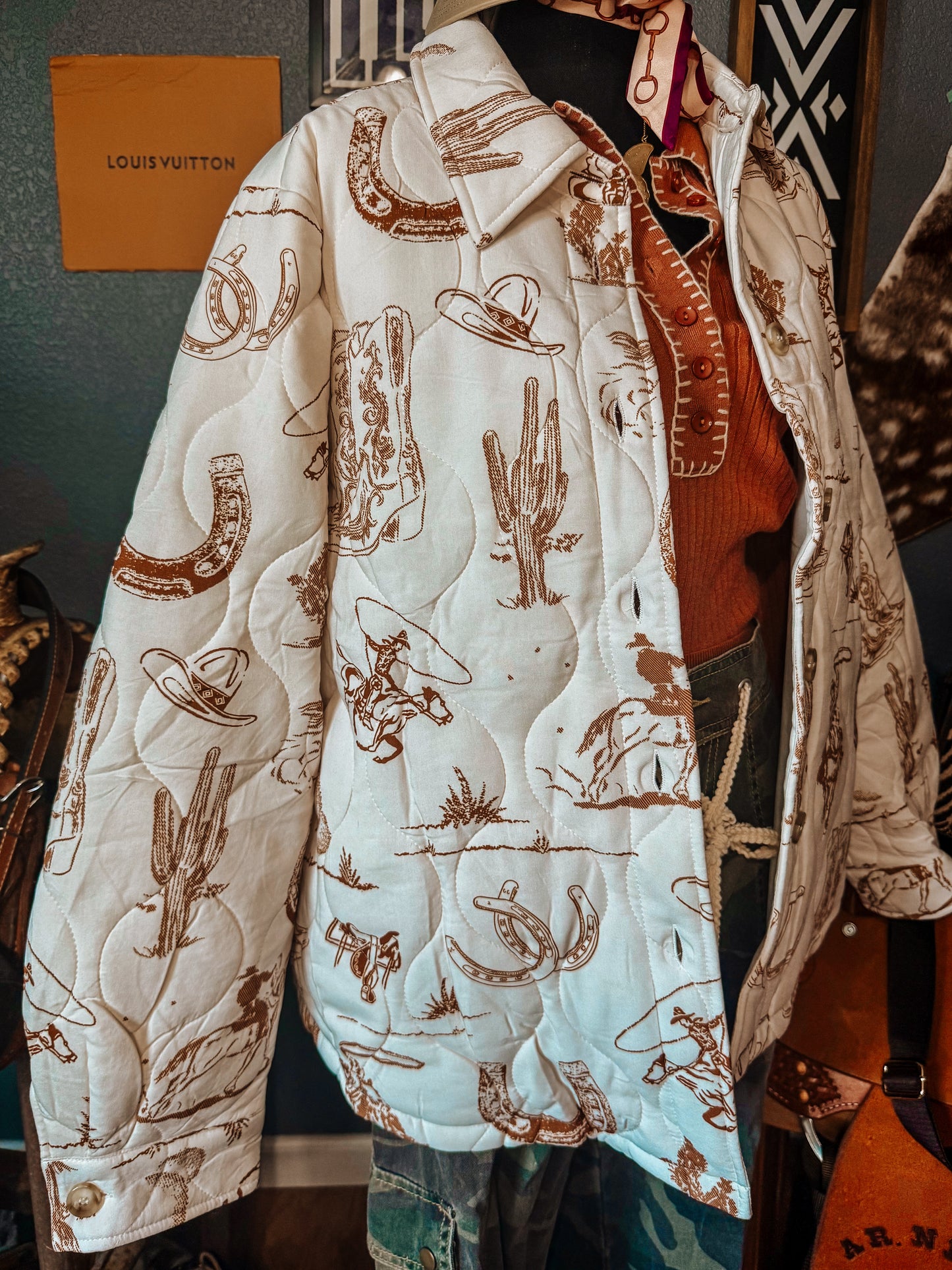 Western Quilted Shacket