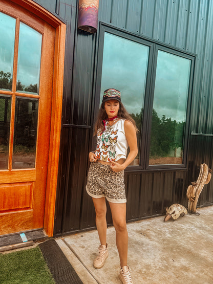 Vintage Butterfly Tank