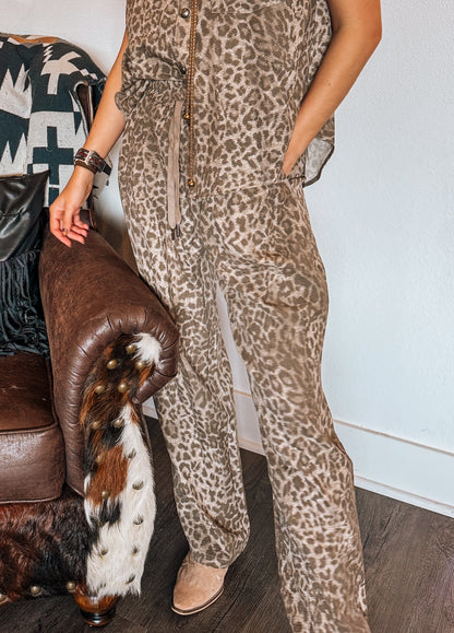 NFR Two piece leopard Set