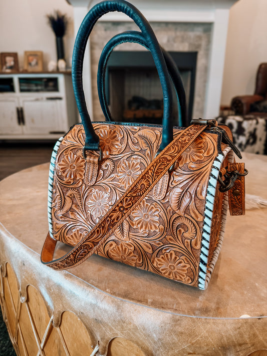 Blossom Tooled Leather Speedy