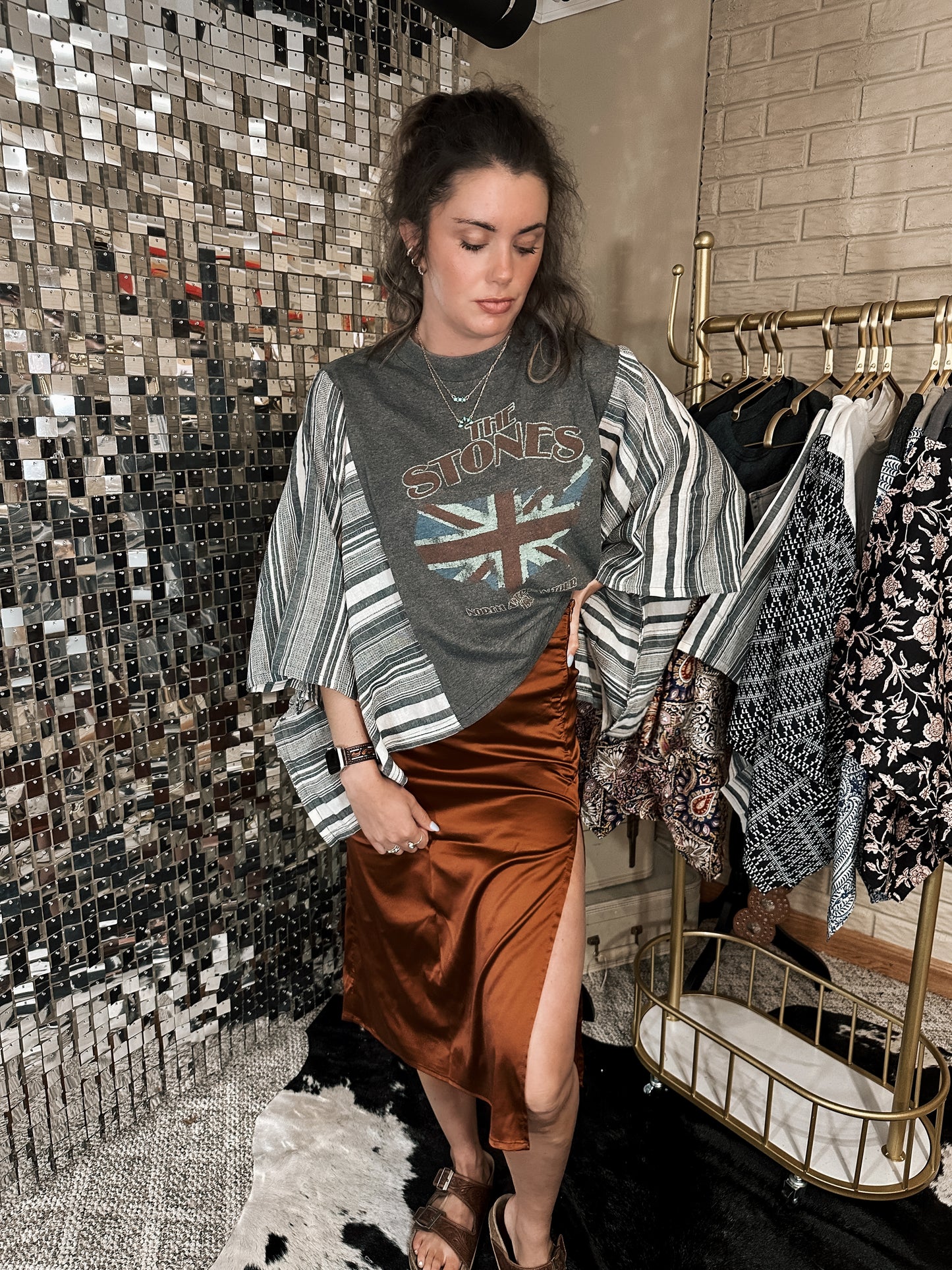 Stones Vintage Bell Sleeve Tee