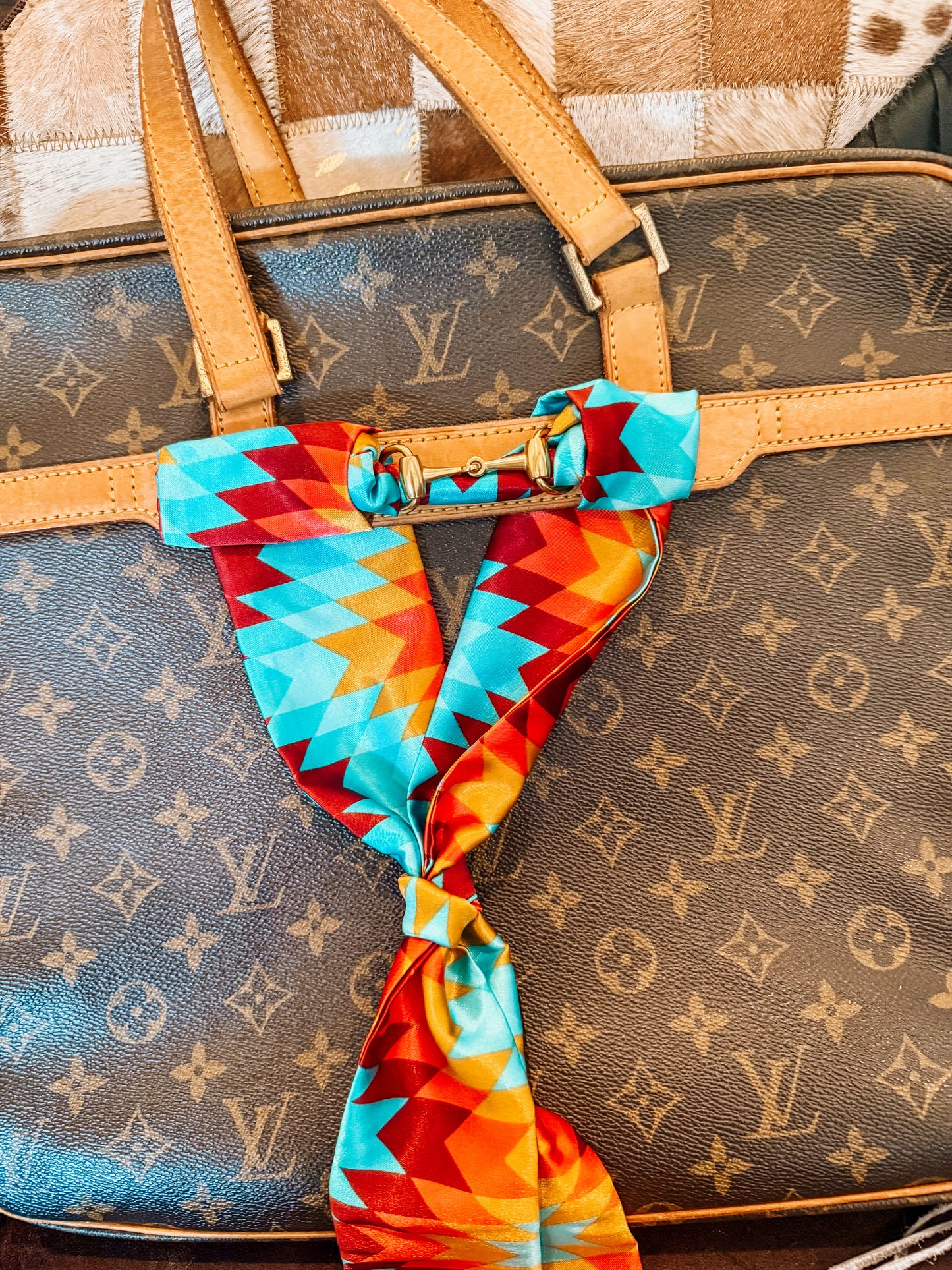 Boujee Vintage Louis Work Bag