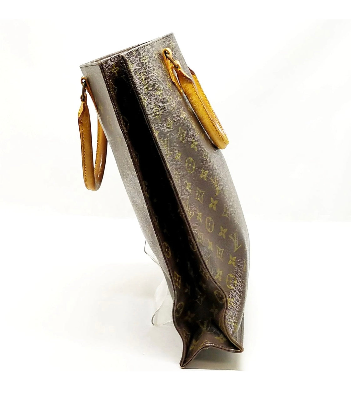 Vintage Louis Vuitton LV Hand Bag Sac Plat Brown Monogram