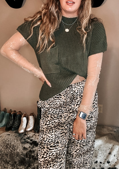 Lisa Leopard Pants