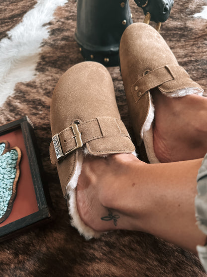 Sheep Fur Clogs