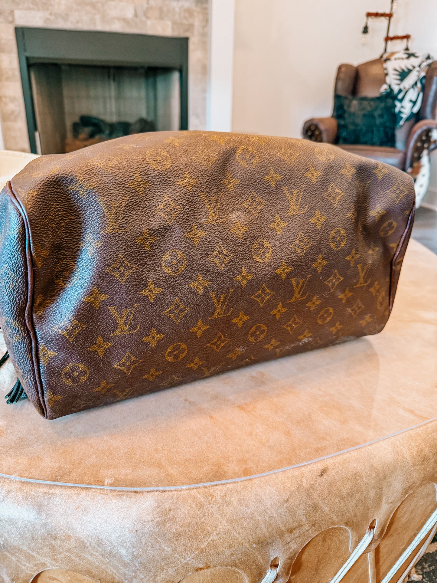 Boujee Vintage Speedy Louis