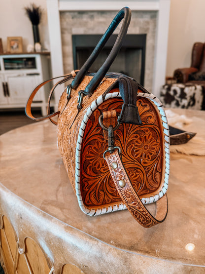 Blossom Tooled Leather Speedy