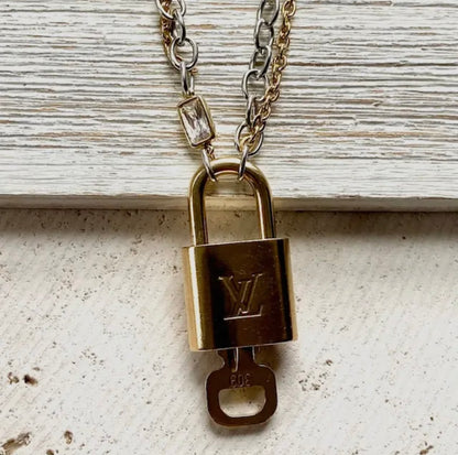 Boujee Lock Necklace