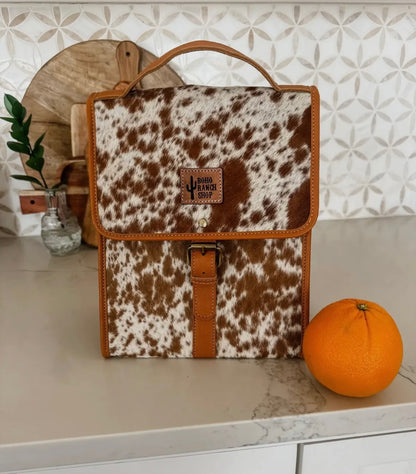 Cowhide Lunch Box