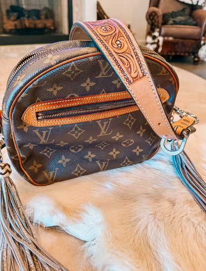Boujee Louis Senlis Shoulder Bag