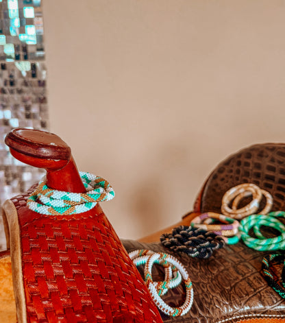 Glass Bead Bracelet