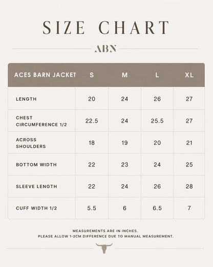 The Aces barn Jacket