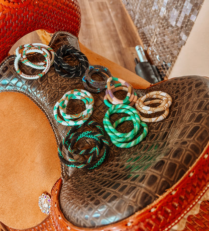 Glass Bead Bracelet
