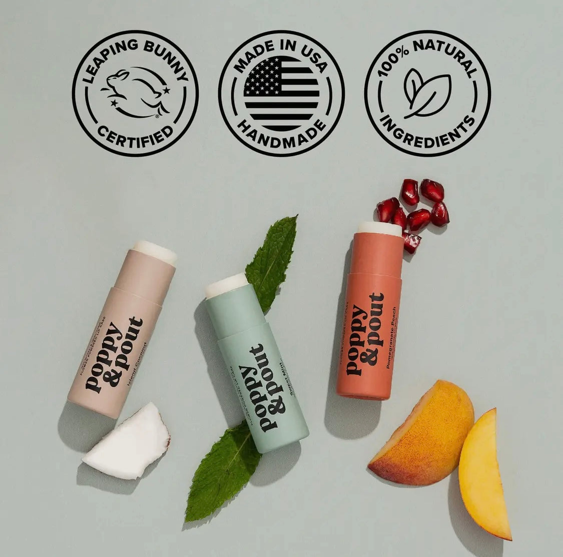 Poppy & Pout Chapstick (2 flavors)