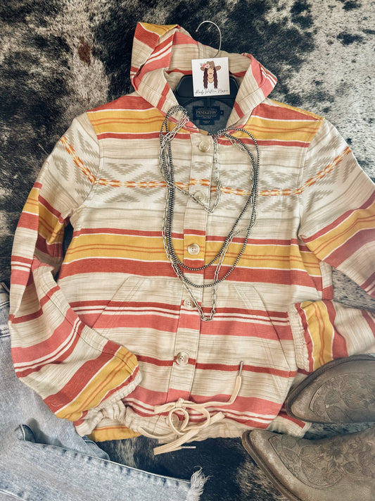 Pendleton Hoodie Shacket