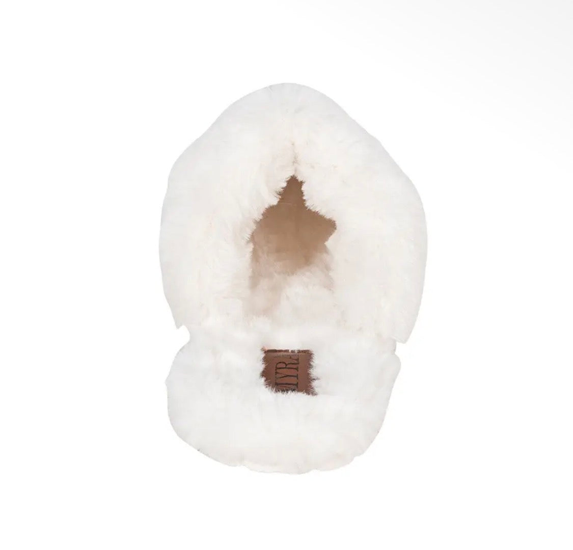 Cowhide House Shoes Slippers