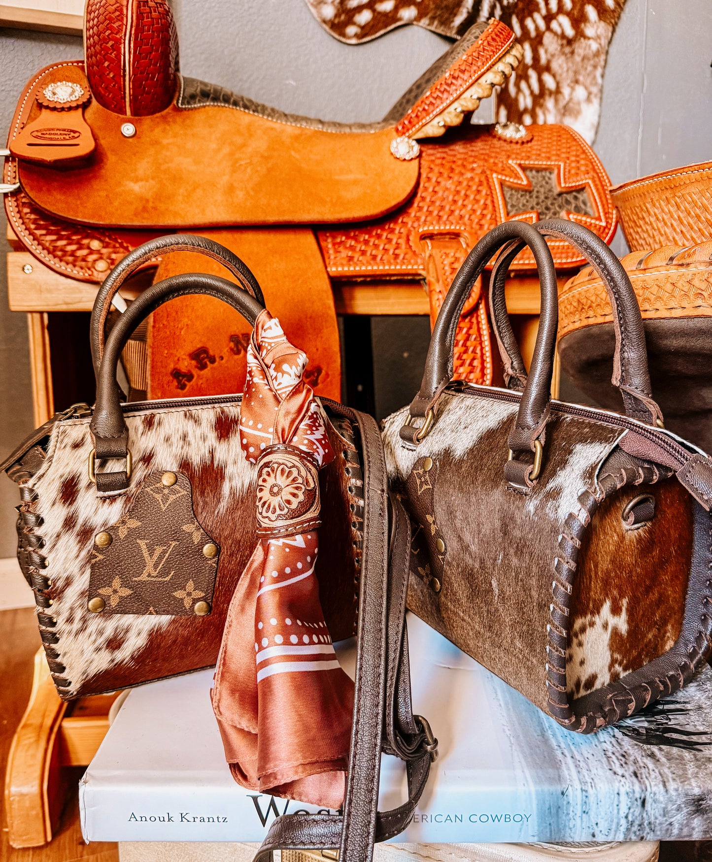 Mini Cowhide Speedy Bag