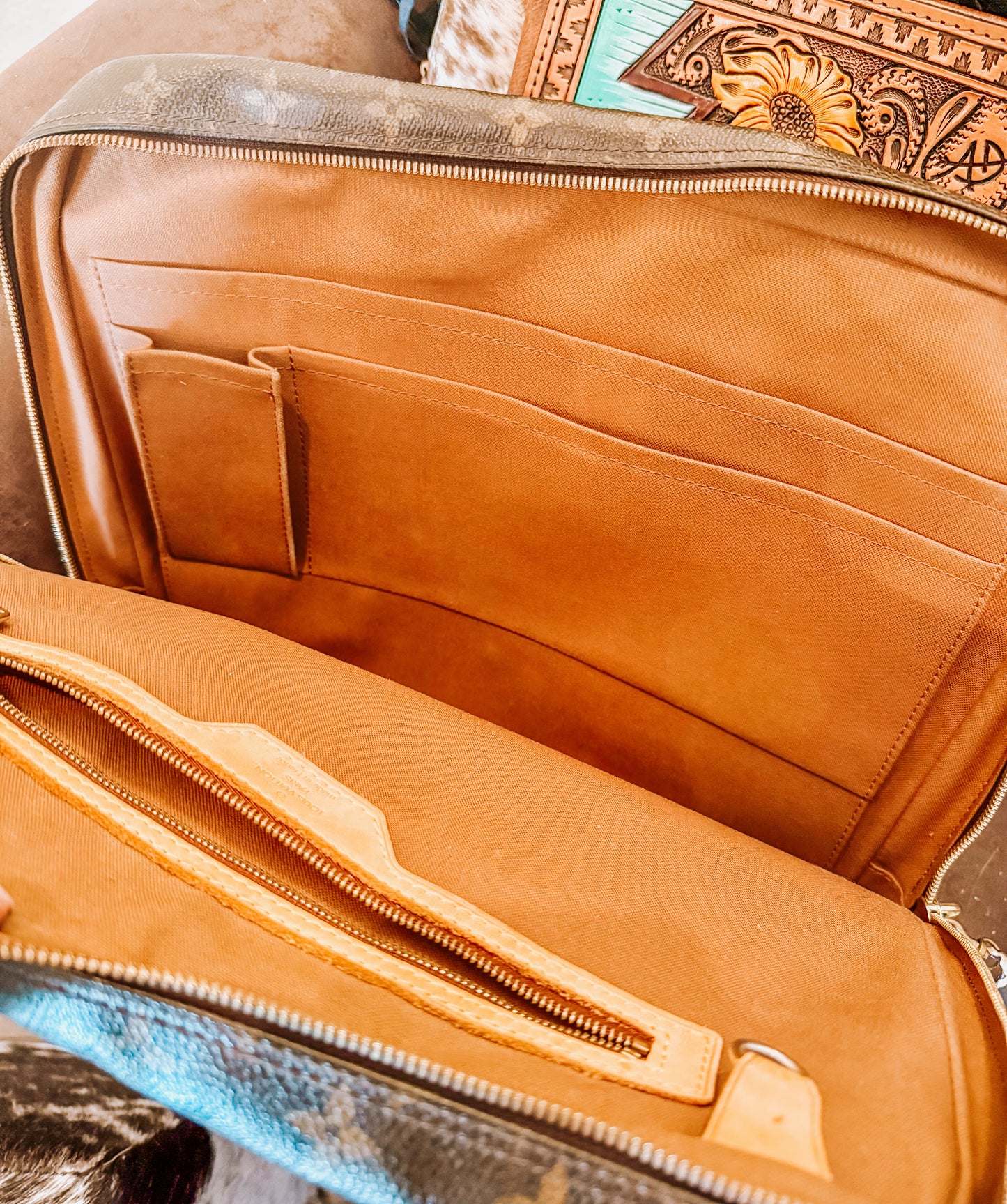 Boujee Vintage Louis Work Bag