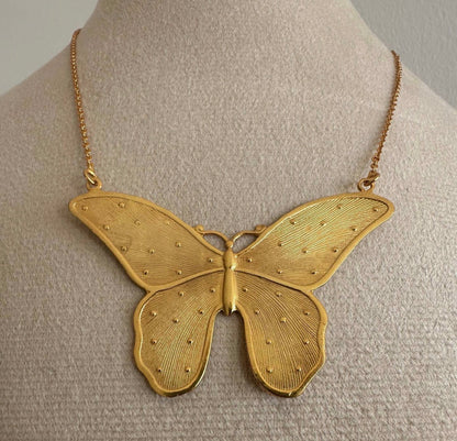 Gold Butterfly necklace