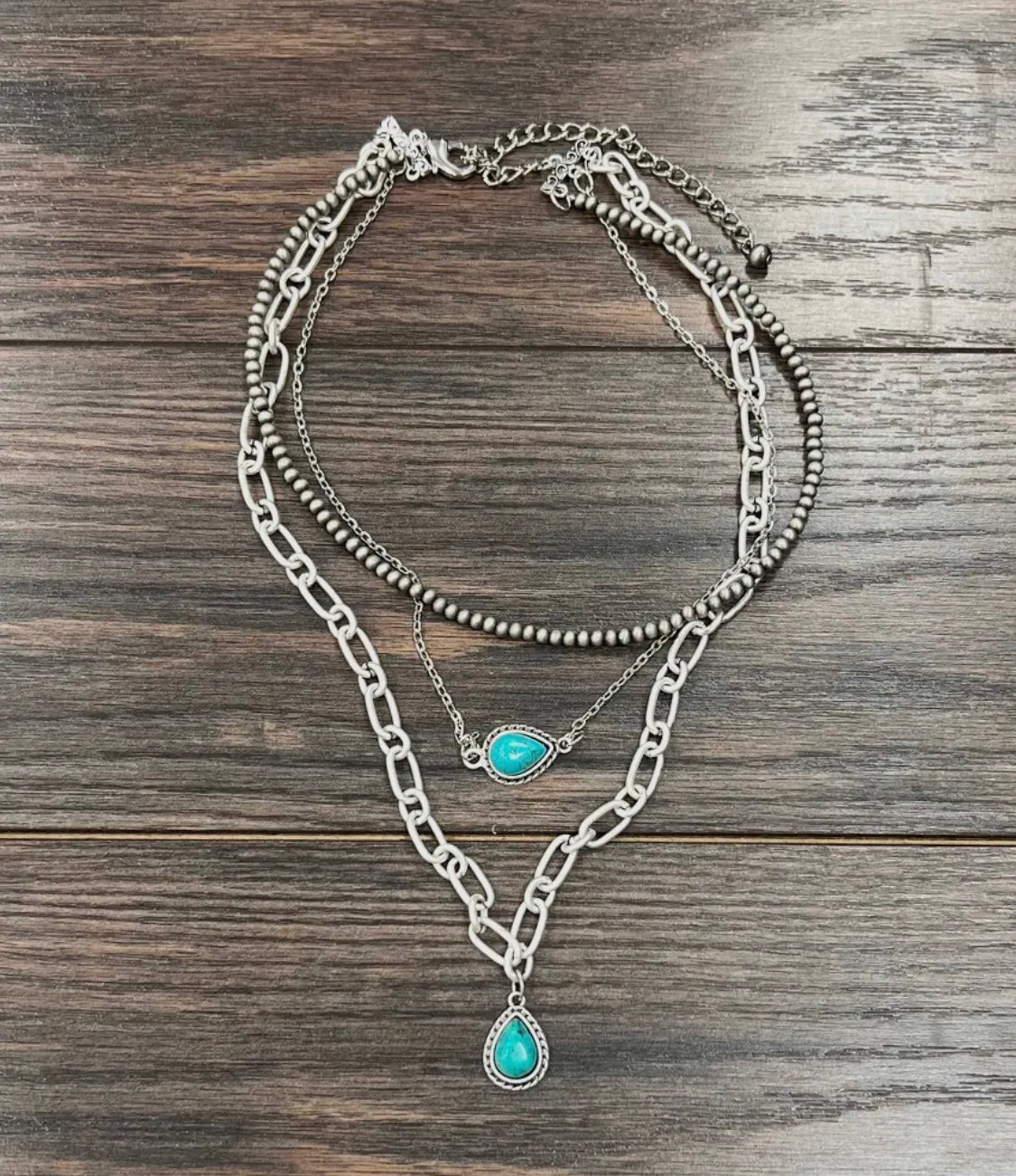 Drop Turquoise Necklace