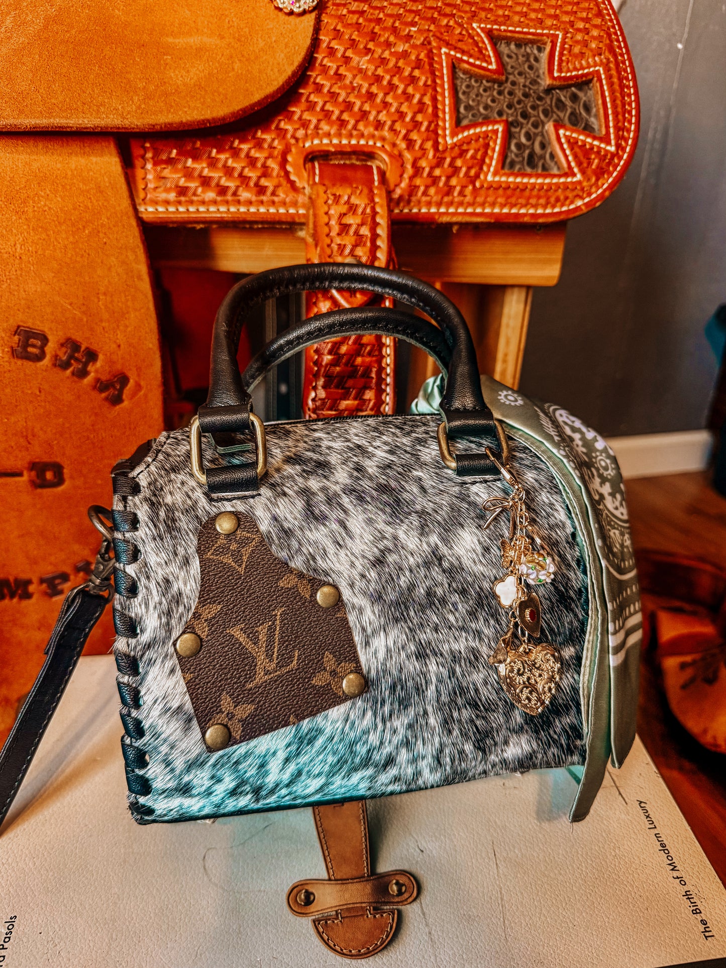 Mini Cowhide Speedy Bag