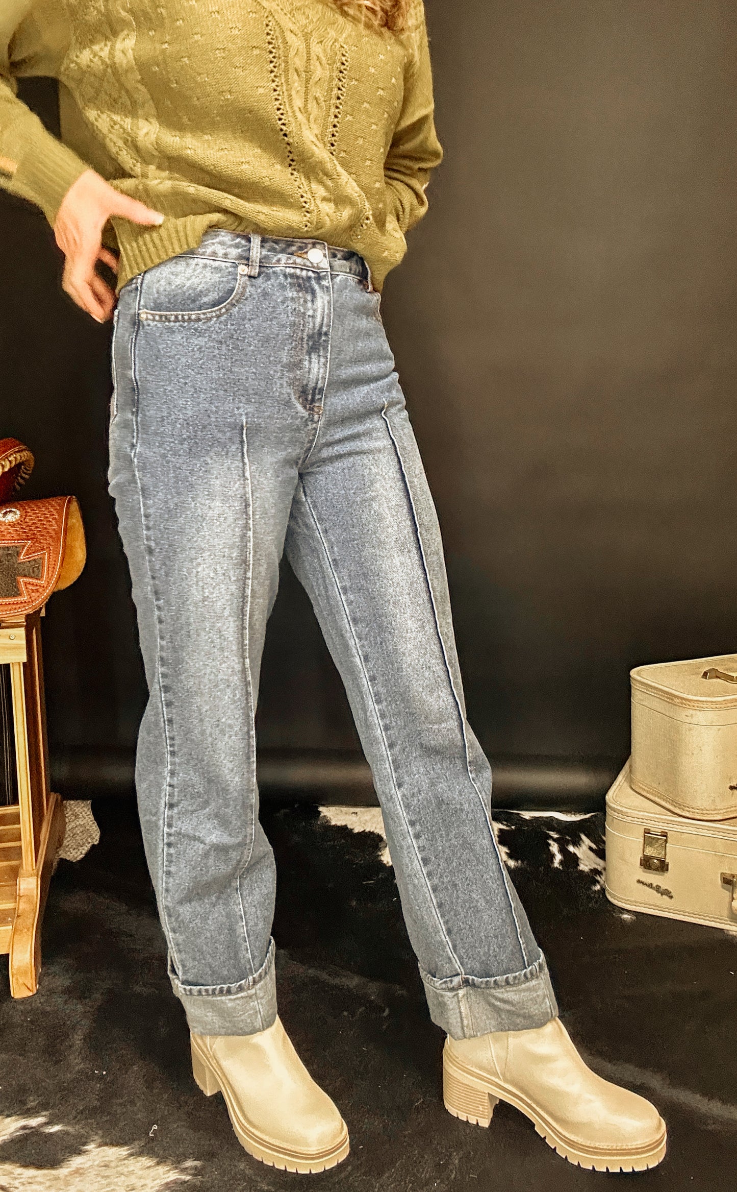 Cowgirl Boyfriend Jeans