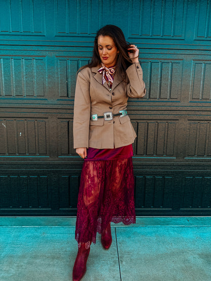 Camel Cowgirl Blazer