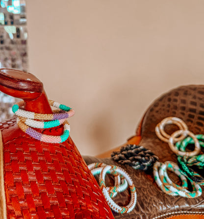 Glass Bead Bracelet