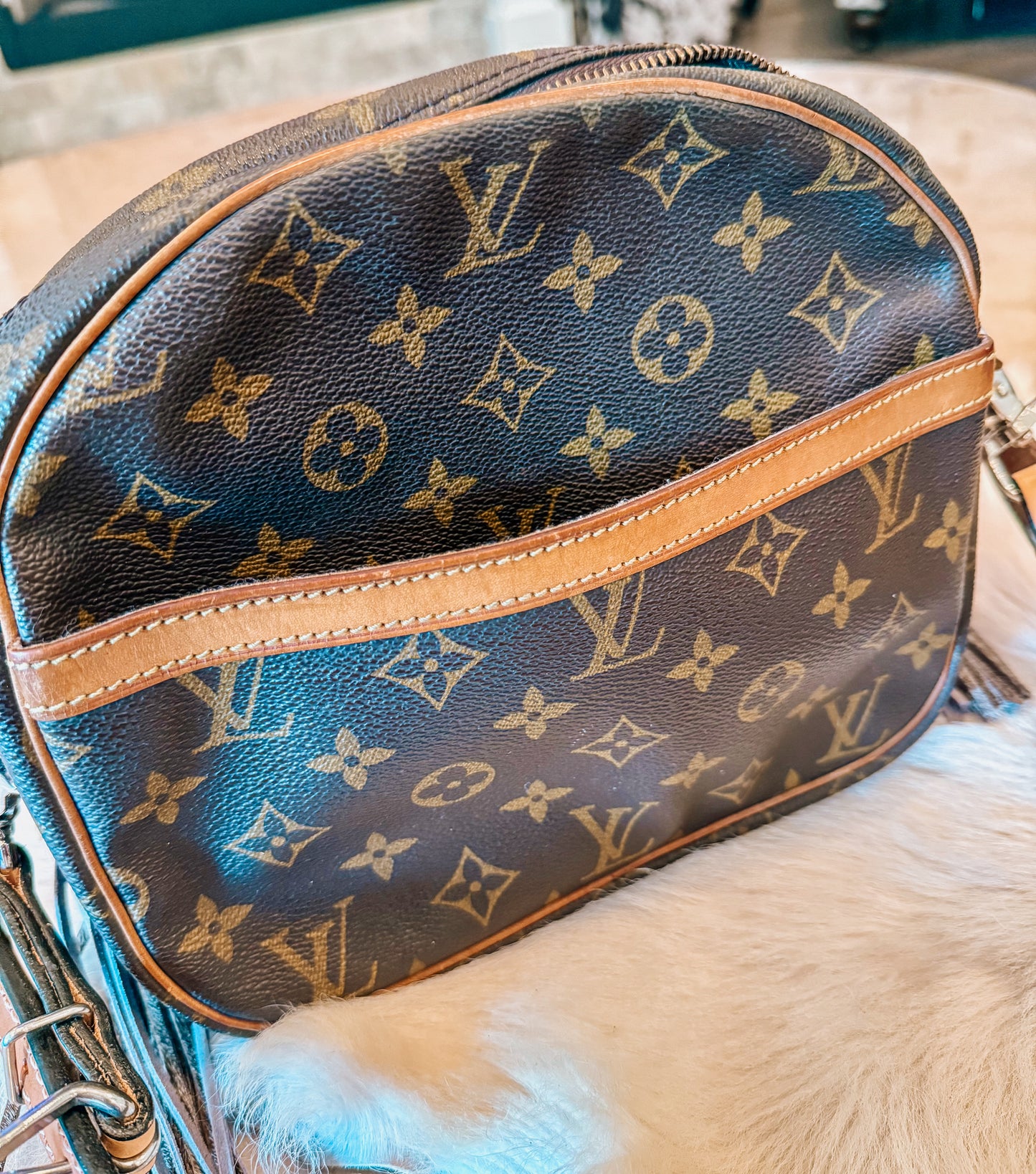 Boujee Louis Senlis Shoulder Bag