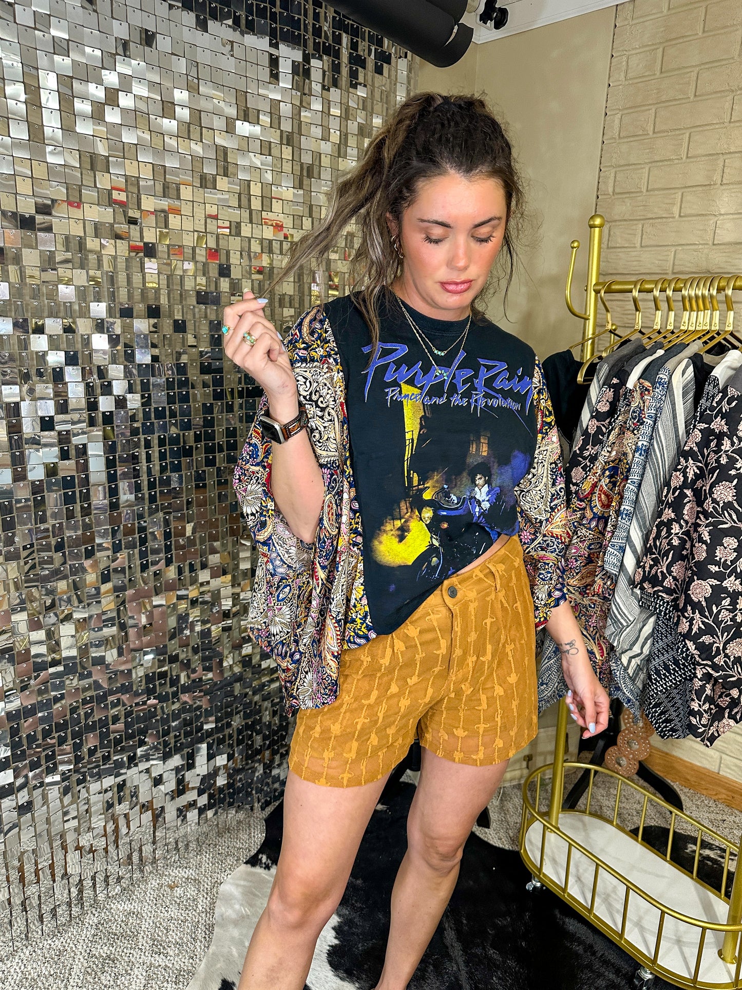 Purple Rain Vintage Bell Tee