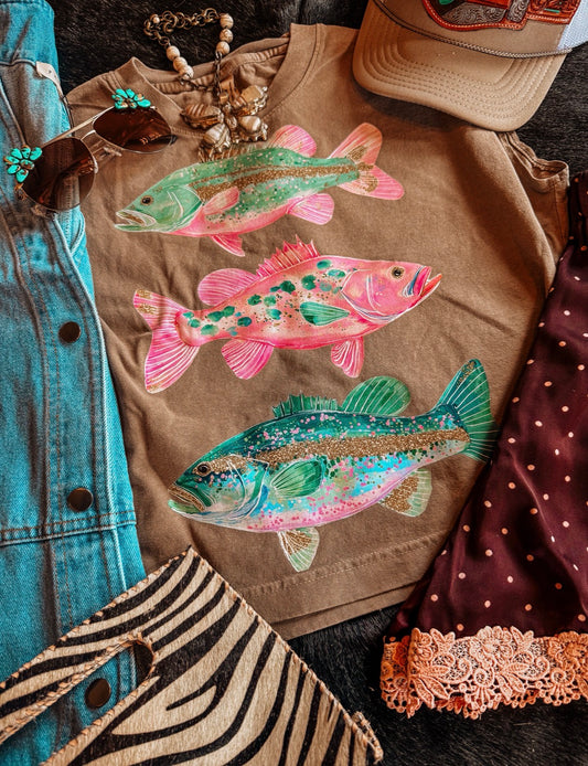 Here Fishy Mussel Tee