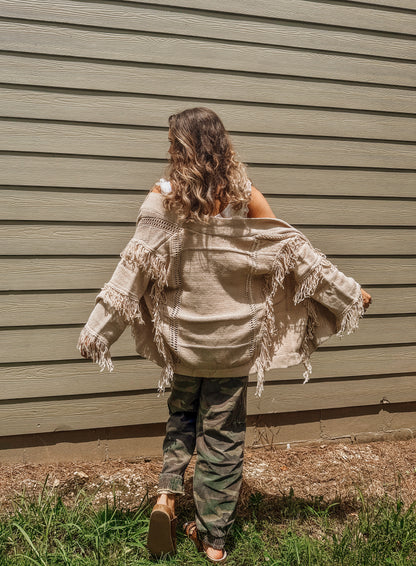 Everything Fringe Cardigan