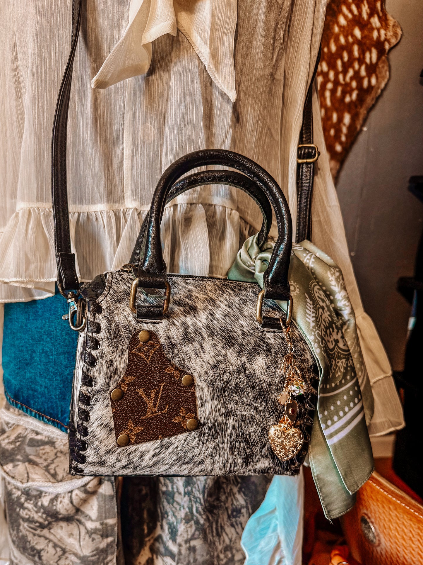 Mini Cowhide Speedy Bag