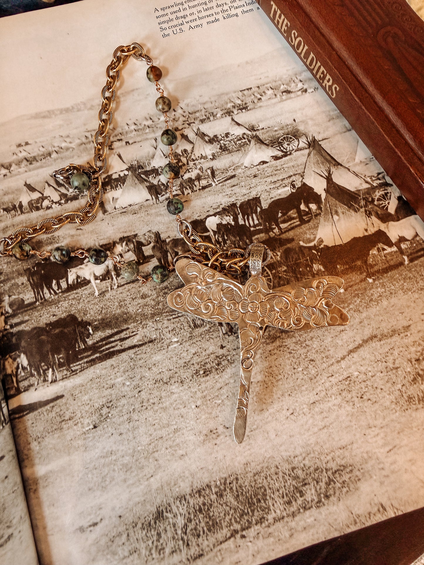 Authentic Dragonfly Necklace