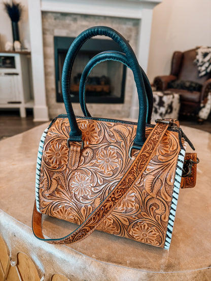 Blossom Tooled Leather Speedy
