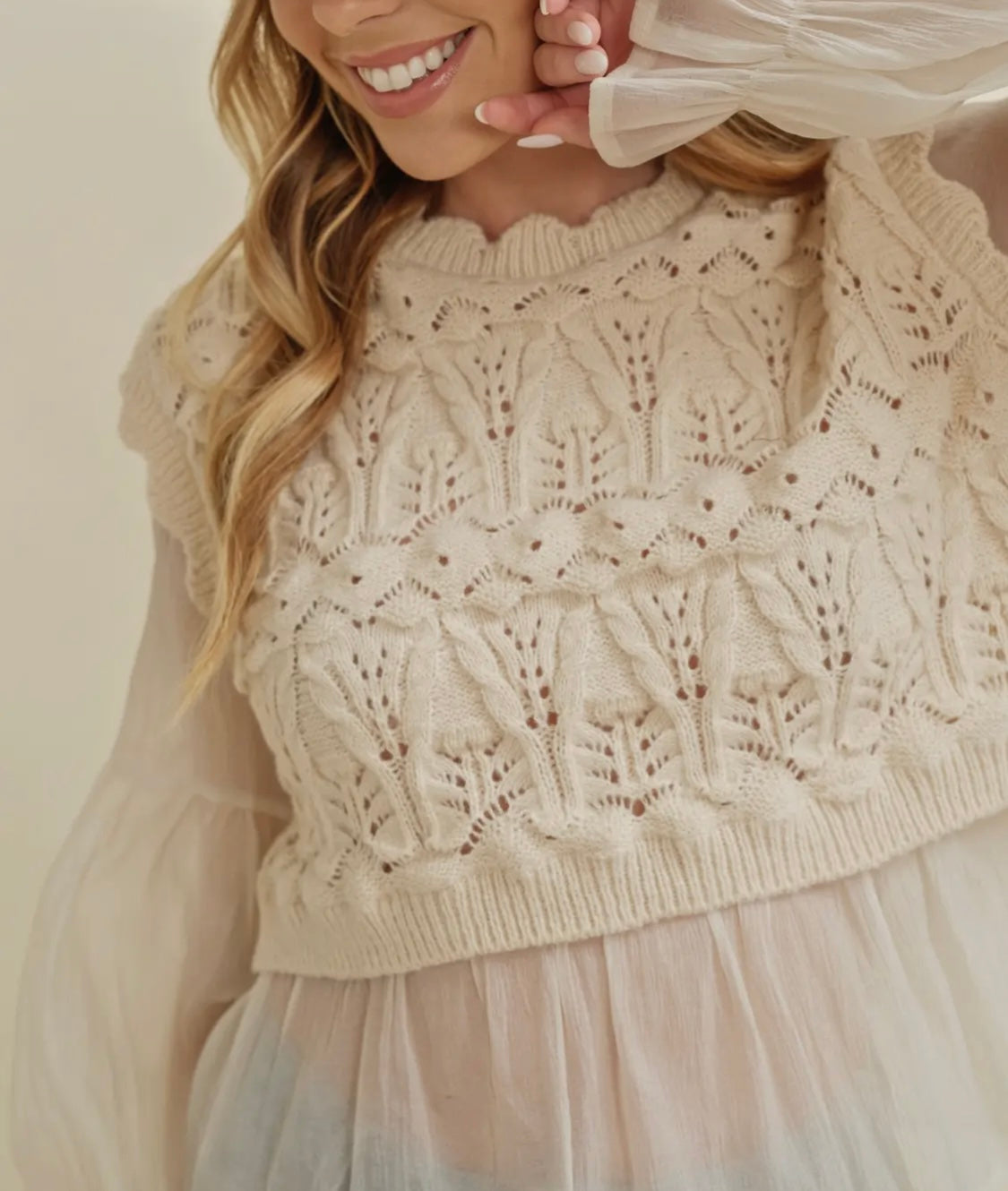 Crochet Layered Top