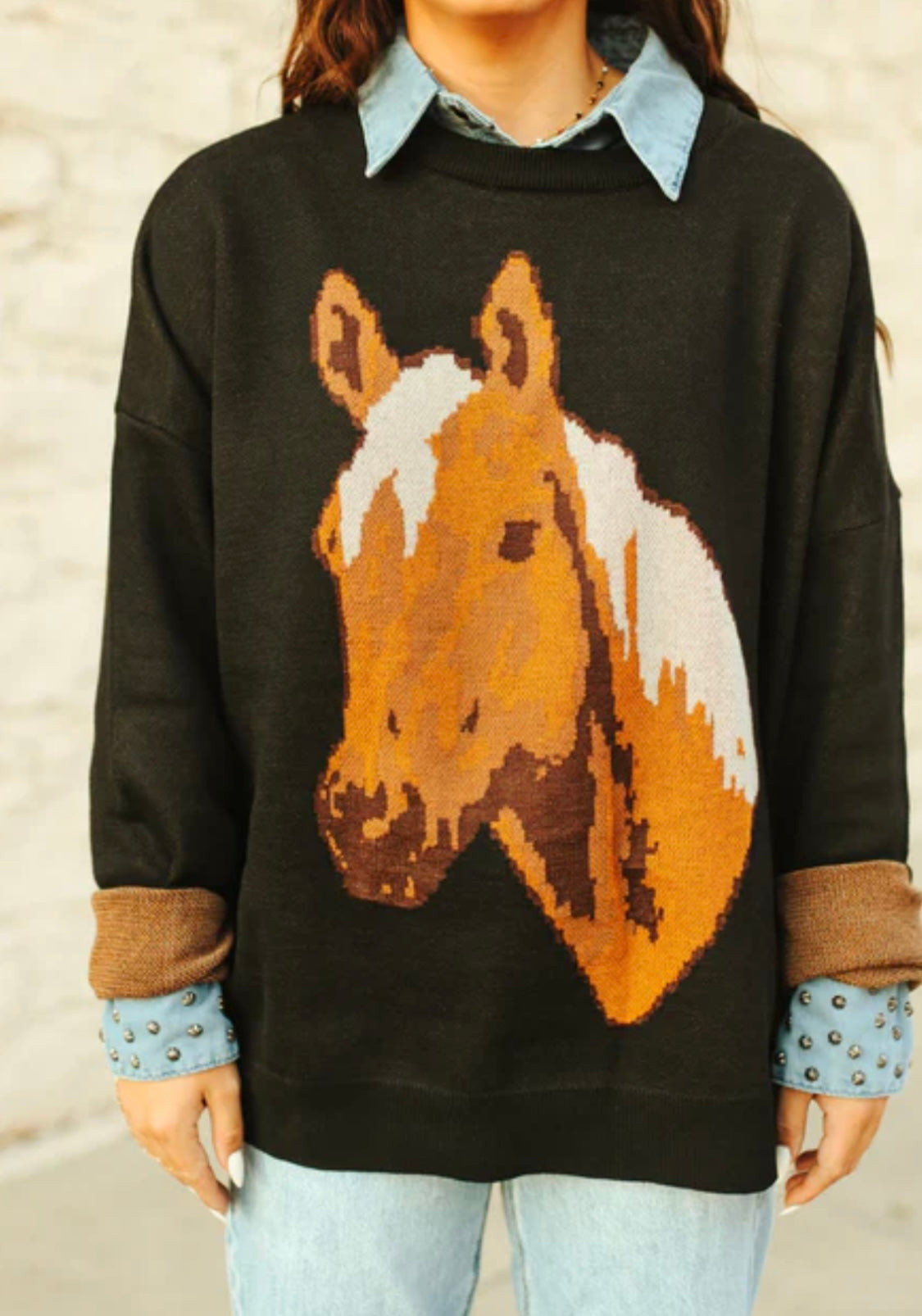 PECOS PALOMINO OVERSIZED SWEATER