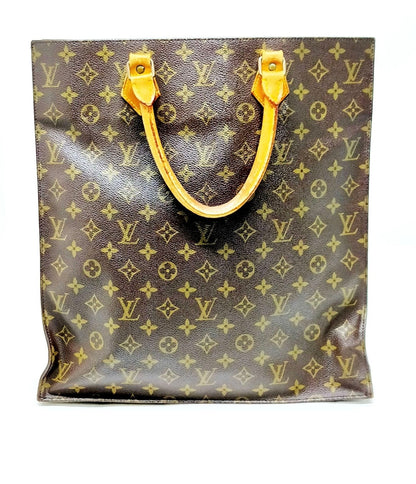 Vintage Louis Vuitton LV Hand Bag Sac Plat Brown Monogram
